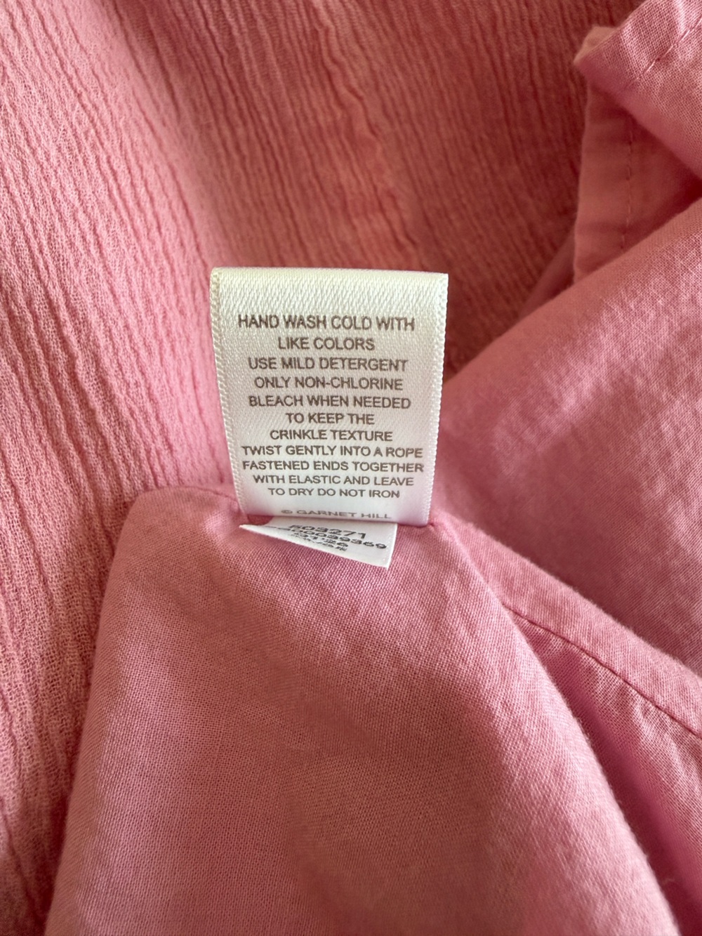 Garnet Hill Pink Halter Swim Coverup (M) - Picture 4 of 7